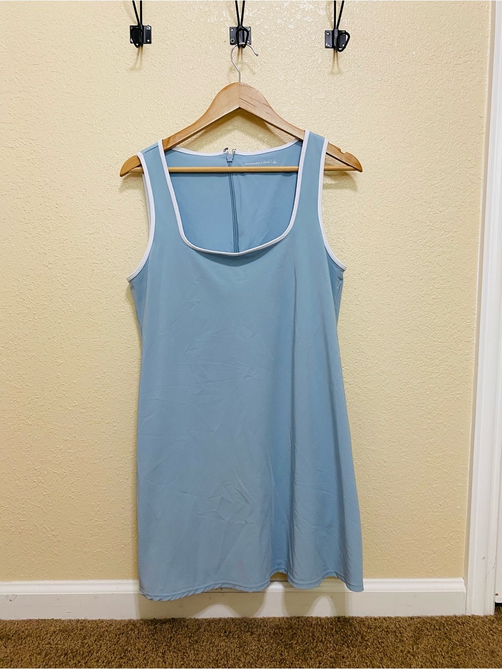 Abercrombie & Fitch Blue and White Trim Athletic Tennis Dress